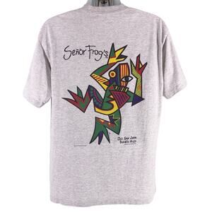 90s Senor Frog’s Old San Juan Puerto Rico tshirt 1990s vintage